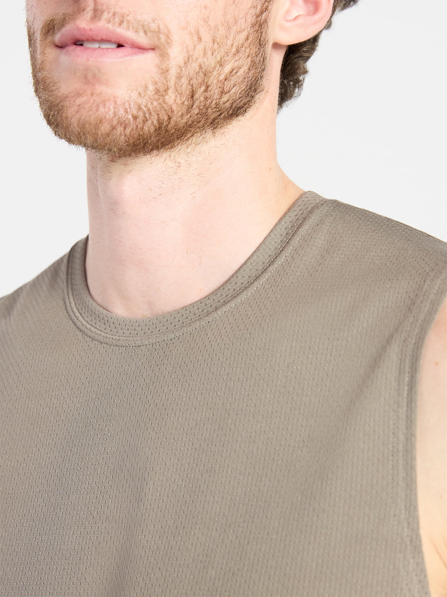 Athletic Works Men’s Sleeveless Mesh Muscle Tee, Sizes XS-5XL