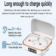 thumbnail image 3 of Auriculares Inalámbricos Bluetooth Auriculares Inalámbricos Bluetooth 5.3 en el Oído Auriculares Ligeros con Micrófono Incorporado Auriculares Inmersivos Ipx4 con Caja de Carga Auriculares Inalámbrico, 3 of 8