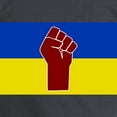thumbnail image 3 of CafePress - Ukrainian Flag With Fist Long Sleeve T Shirt - Long Sleeve Dark T-Shirt, 3 of 4