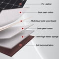thumbnail image 6 of Btidfty Car Rear Seat Mattress, Foldable PU Leather Car Rear Seat Extension Mattress, No Inflation Required, Supports 661 lbs, Suitable for Rear Seat Travel and Camping Sleeping, 6 of 9