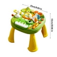 thumbnail image 3 of Piano de Juguete con Luces y Sonidos para La Primera Infancia | Mesa de Actividades Educativas para Niños Pequeños | Versátil y Práctica | Ideal para Regalar En Cualquier Ocasión | Juguetes E Instrum, 3 of 7