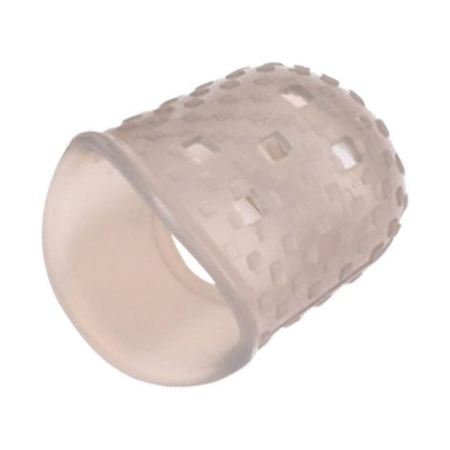 4pcs Guitar Playing Left Hand Fingertip Protector Ukulele Guitar Fingertip Silicone Protective Cover