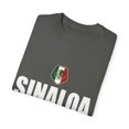 thumbnail image 3 of Sinaloa Mexico Flag Illustration Travel Quote Gift | Cute Mexican Adventure Graphic Men Women Unisex Garment-Dyed T-shirt, 3 of 4