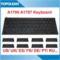 thumbnail image 2 of New Keyboard Replacement For Macbook Pro Retina 13" A1706 15" A1707 Touch Bar US UK Spain French Portugal Layout 2016 2017 Spain, 2 of 5