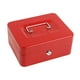 thumbnail image 3 of Hucha con cerradura, alcancía moderna, caja de almacenamiento, caja para ahorrar dinero con llaves y Rojo, 3 of 9