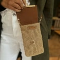 thumbnail image 4 of Cellphone Pouch, Cross-body Bag with Chain Strap in Eco-Friendly Paper Yarn, 4 of 4