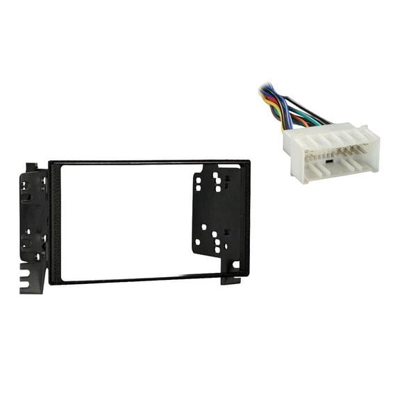 Fits Hyundai Accent 2006-2008 Metra Double DIN Dash Kit with Harmony Radio Harness