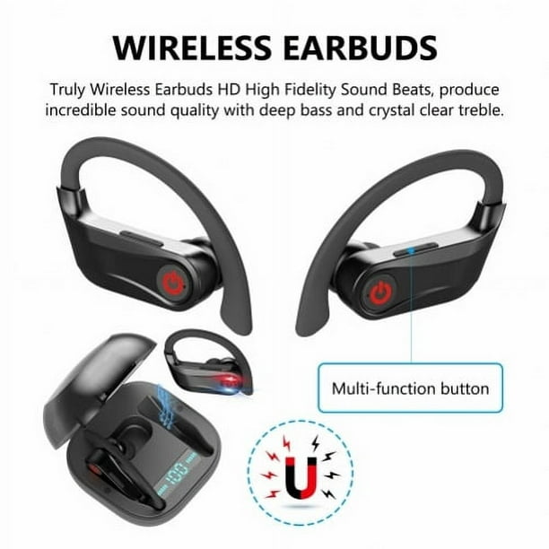 Wireless Headphones, Black - Checkout staff headphones - Walmart