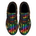 thumbnail image 2 of Autism Rights Movement Shoes Sneakers Black Size 12, 2 of 7