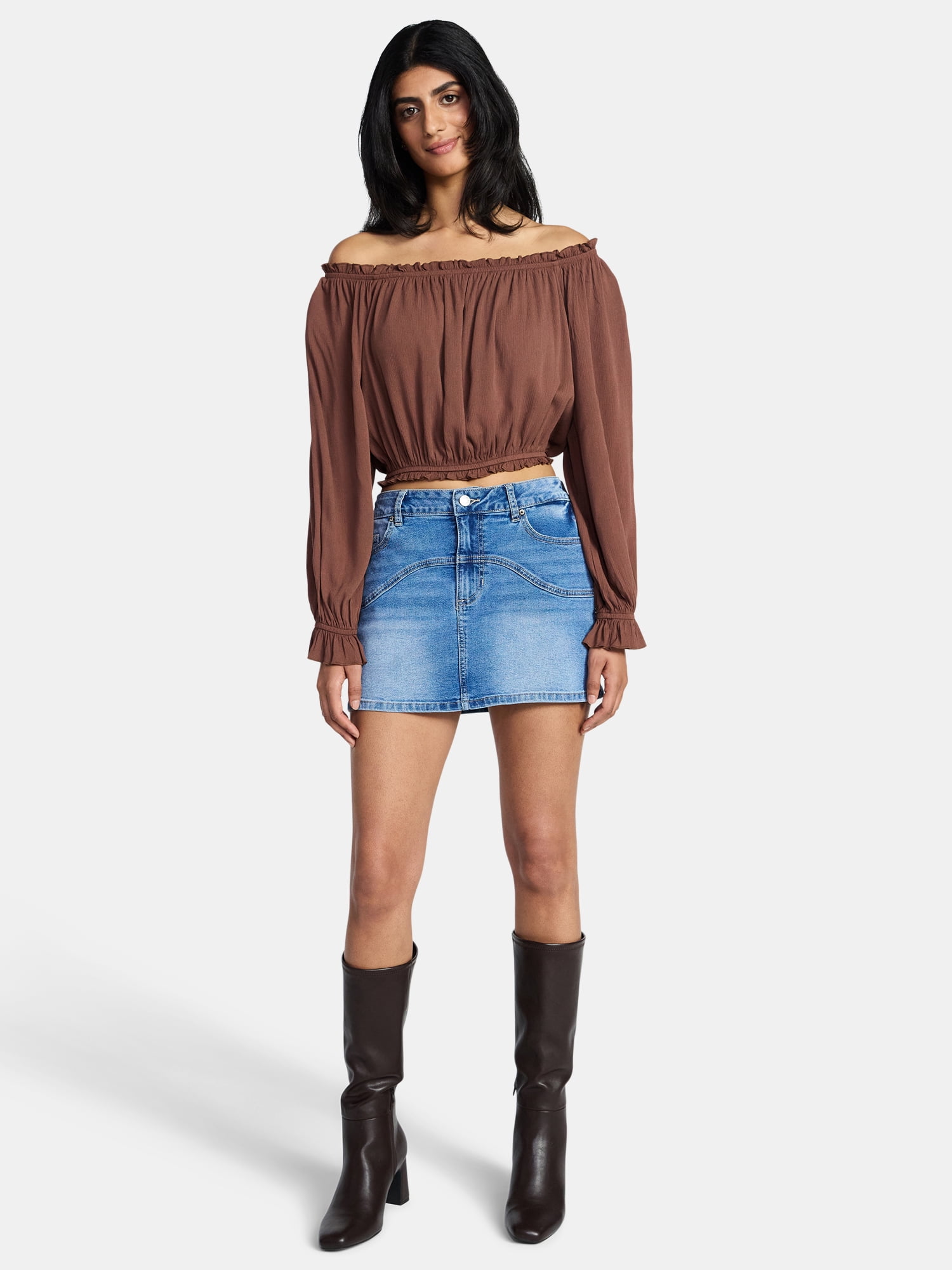 Madden NYC Women's Western Skirt, Sizes XXS-XXL