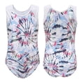 thumbnail image 7 of Baywell Girls Gymnastics Leotards with Shorts Dance Ballet Unitard Biketard Sleeveless Dancing Athletic Leotards with Hair Scrunchie for 5-14T, 7 of 7