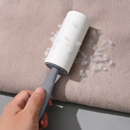Mlkoz Floor Cleaner Tearable Roll Paper Roller Pet Hair Clothes Carpet Furniture Lint Remover Portable Brush Tool Tearable Hair Roller Portable Hair Remover Women Gifts