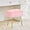 Pink, variant on Vanity Stool with Storage, Vanity Stool Chair, Faux Fur Makeup Stools with Gold Metal Legs, Small Footrest Footstool Ottoman, Multifunctional Makeup Chairs for Bedroom (Pink)