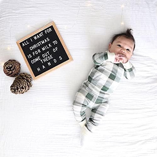 Felt Letter Message Board 340 Letters,Letter Board Sign with Stand, 10X10 Inch for Baby & Pregnancy Announcement Sign,for Party Home Decor