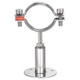 thumbnail image 1 of Soporte de tubo de montaje en pared y techo de acero inoxidable 304 Uxcell para tubos de 48-51mm, 1 of 5