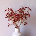 thumbnail image 6 of 62CM/pc 81 High Quality Small Flowers Autumn Color Feel Soft Rubber Gypsophila Dry Flower 6 Color PVC Bouquet Home Garden Decor, 6 of 10