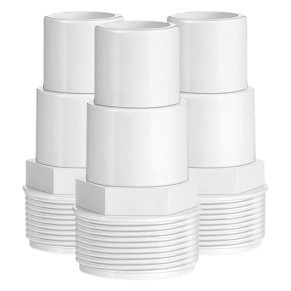 FRCOLOR 3 Pcs Pump Swimming Pool Connector 9.20X3.80X3.80CM White