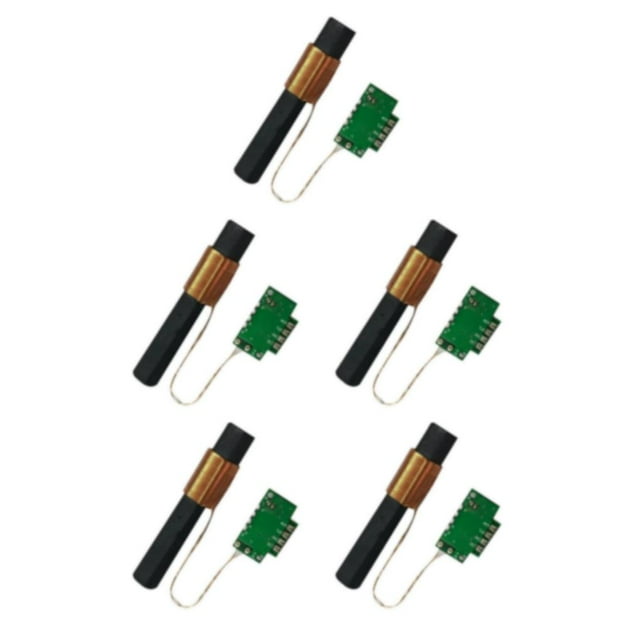 Decodeary Module de Radio à Induction Premium 5KHz Haute Performance pour Affaires DCF-3850M-800 22 x 13.5 x 1mm 5Set