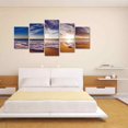 thumbnail image 4 of Inteprter Island Sunshine Peace Beach 5 uds Modular lienzo impreso póster Artesanía arena dorada Talla 1, 4 of 6