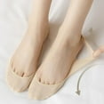 thumbnail image 3 of Sinyiin Women's Toe Cover with Padding Toe Toppers Liner Sock Ball of Foot Cushion Socks, 3 of 18