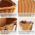 thumbnail image 3 of Rinapi Kids Bike Basket Front, Kids Scooter Basket, Cute Square Wicker Bicycle Basket for Boys Girls, 3 of 3