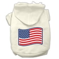 thumbnail image 4 of Pet Dog  Cat Hoodie Screen Printed, "Paws And Stripes", 4 of 10