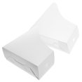 thumbnail image 4 of WASHWEPE 2Pcs Magazine Storage Box White PP Magazine Storage for Office Use, 4 of 8