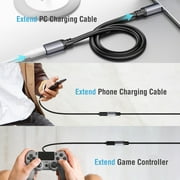 onn USB-C to USB-C Cable (6 Feet) - 10Gbps Fast Data Sync, 4K 60Hz Video, 240W Fast Charging, Nylon Braided