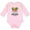 AD-Pink, variant on Someone in the Bahamas Loves Me Boys or Girls Long Sleeve Baby Bodysuit