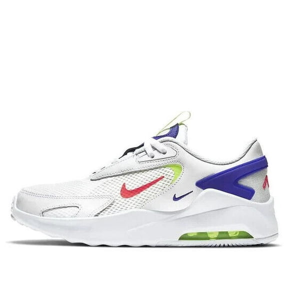 Nike Air Max Bolt CW1626-103 Big Kids White/Purple/Green Shoes Size US 6.5 NX933