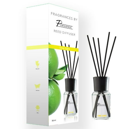 Pursonic RDLL50 Reed Diffusers - Lime Light 1.7 (Best Reed Diffuser Brand Australia)