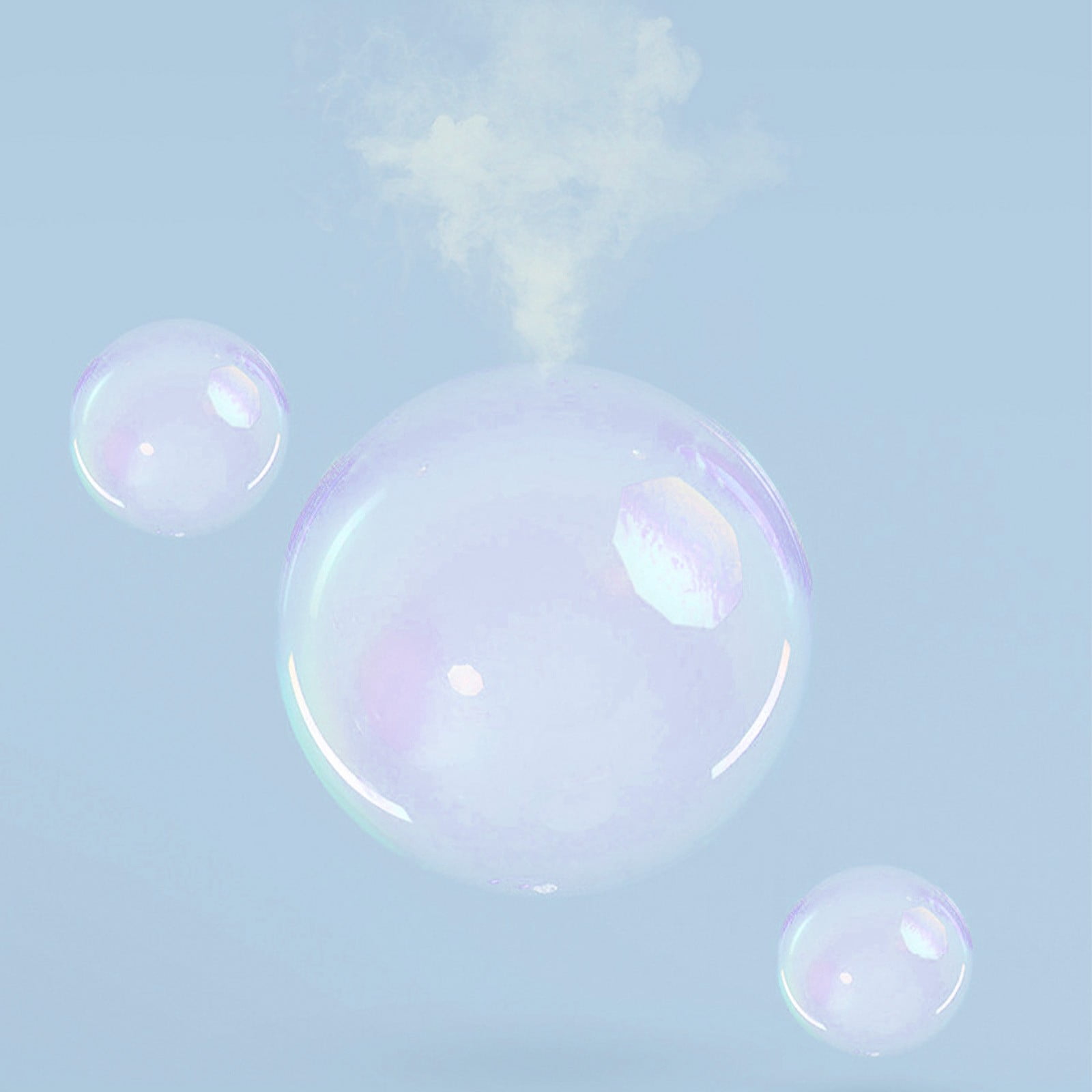 Elastic Bubble Fog Wand 2026 New Colorful Bubble Machine Interactive Fog Bubbles Machines Adjustable Bubble Size With Colorful Lights For Outdoor Fun Festiva 60ml bubble machine blower,Blue