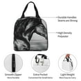 thumbnail image 4 of Picia Running Horse Printed Lunch box Lunch bag for Men Women Large Capacity Lunchbox Reusable Lunch Bags Insulated Lunch Bag Lunch Box Cooler, 4 of 6