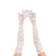 thumbnail image 1 of Guantes de Encaje Qarigey para Mujer 2 Piezas Accesorios de Disfraces Blanco, 1 of 6