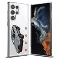 thumbnail image 1 of TalkingCase Slim Phone Case Compatible for Samsung Galaxy S22 Ultra 5G, DeLorean Print, Thin Light, Flexible, Soft, USA, 1 of 6