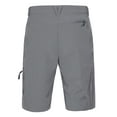 thumbnail image 3 of Little Donkey Andy Men's Lightweight Quick Dry Hiking Shorts Breathable Outdoor Cargo Shorts for Fishing Travel Casual Gray L, 3 of 8