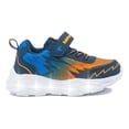 thumbnail image 1 of Tenis Luces Moda Niño Bubble Gummers Jafet 14-16 Azul Velcro azul marino 14, 1 of 9