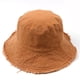 thumbnail image 1 of Sombreros para el sol para mujer, sombrero de pescador de algodón de ala ancha informal de verano, accesorios de viaje para vacaciones en la playa, 1 of 6