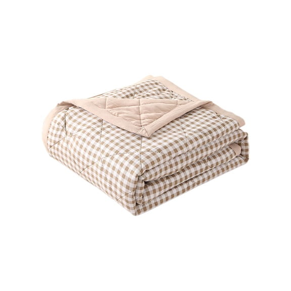 L Lightweight Cooling Comforter For Summer Washed Cotton 180X200Cm Breathable Blanket For Hot Nights