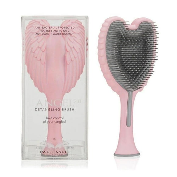 Detangling Hair Brush - Anti Static Angel Wing Hair Brush with Soft & Flexible Bristle for Straight & Wavy Hair - Tangle Angel Hair Detangler Brushes for B