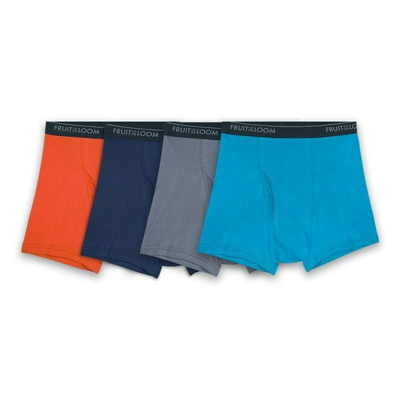 Bóxer Fruit Of The Loom para Hombre, Trunks 4 Piezas Multicolor Talla CH
