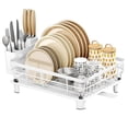 thumbnail image 1 of Dish Drainer Compact Dish Rack for Kitchen Countertops, 1 of 5