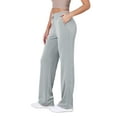 thumbnail image 2 of TEMOFON Women's Wide Leg Sweatpants with Pockets High Waisted Lounge Pants Casual Drawstring Athletic Joggers, 2 of 7