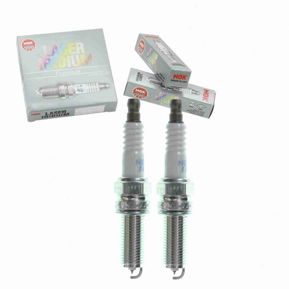 2 pc NGK 1989 Laser Iridium Spark Plugs for 1822A011 3441 9407 9691 B2401-6A00D RER8ZWYCB4 SXU22HDR8 Ignition Wire Secondary
