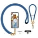 thumbnail image 1 of Cordón cruzado MoKo, correa ajustable para el cuello para teléfono celular, azul, 1 of 7