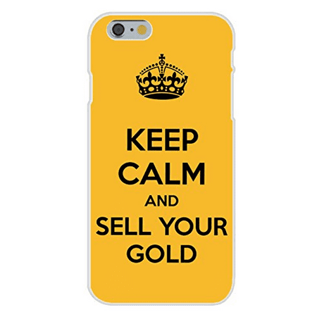 Apple iPhone 6 Custom Case White Plastic Snap On - Keep Calm and Sell Your