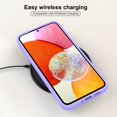 thumbnail image 6 of Slim Liquid Silicone Case for Galaxy A54, with Scratch-Resistant Microfiber Lining Anti-Slip and Shock Absorption Soft Silicone Protective Case for Samsung Galaxy A54 5G 2023 (Purple), 6 of 14