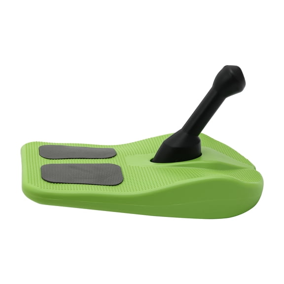 Green Snow Sleds for Kids and Adult Freestyle Mini Luge Snow Sled with Handle, Lightweight Compact Scooter Snowboard for Snow, Grass & Sand