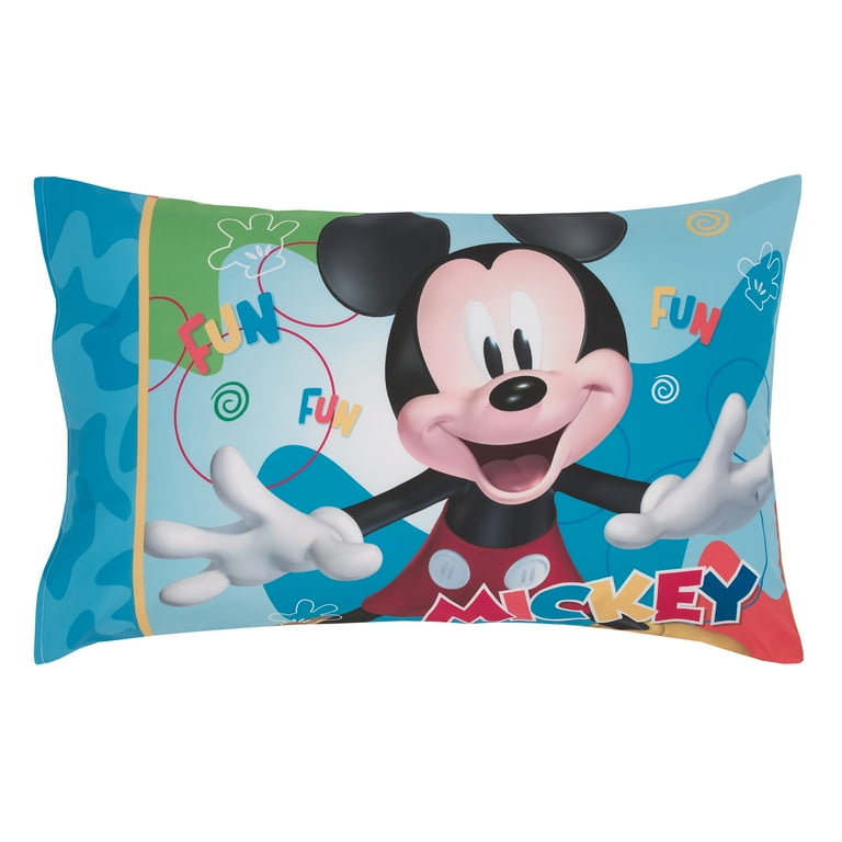 Disney Mickey Mouse 4 Piece Toddler Bed Set - Comforter