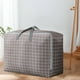 thumbnail image 5 of Bolsa de Almacenamiento Extragrande, Tela Oxford Impermeable, Cremalleras Resistentes, Asas Reforzadas, Organizador Compacto, Ropa de Cama, Edredones, Ropa, Uso Doméstico, Tamaño 70 X 50 X 30 Cm., 5 of 7